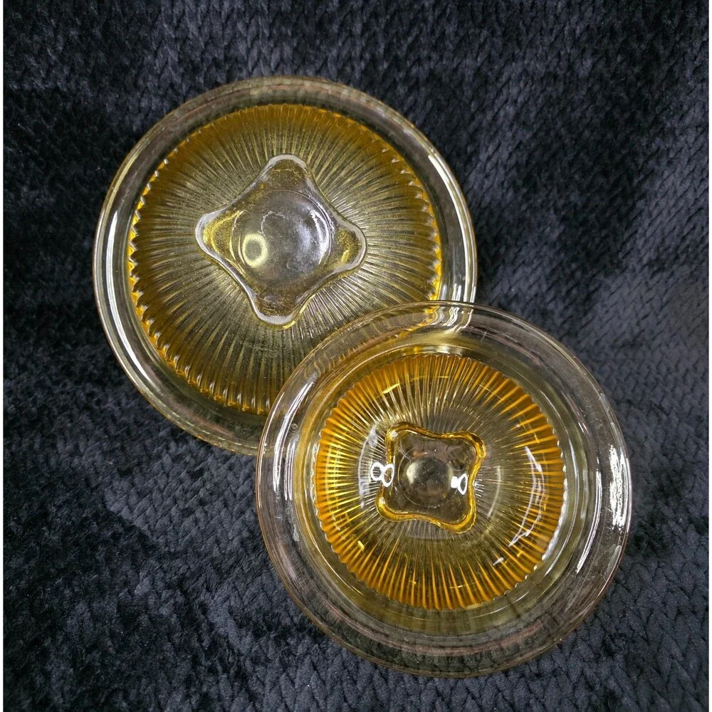 3 VTG "Golden Glow" Depression Glass Nesting Mixing Bowls by Federal Glass Co - Picture 3 of 14
